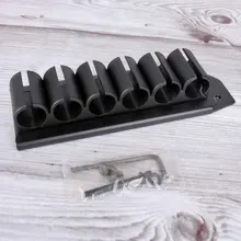 Тактический охотничий удар* пистолет быстро отсоединяется боковое седло для Mossberg 500 590 12GA 6 круглый корпус держатель пластина