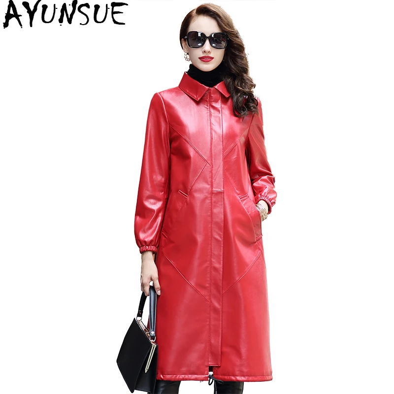 Aliexpress.com : Buy AYUNSUE 100% Genuine Leather Jacket