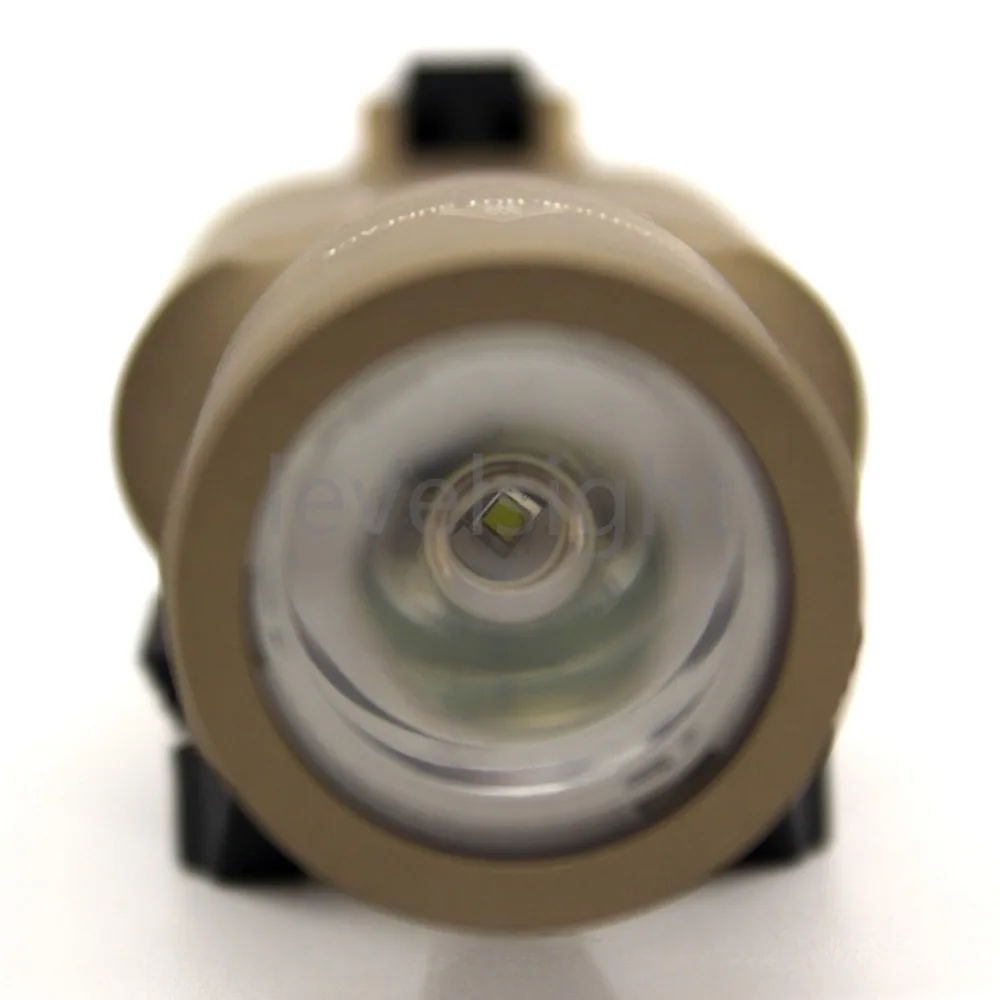 التكتيكية X300 LED 500 لومينز ضوء سلاح ضوء صالح ويفر/Picatinny السكك الحديدية ل غلوك ضوء الأبيض ضوء الصيد