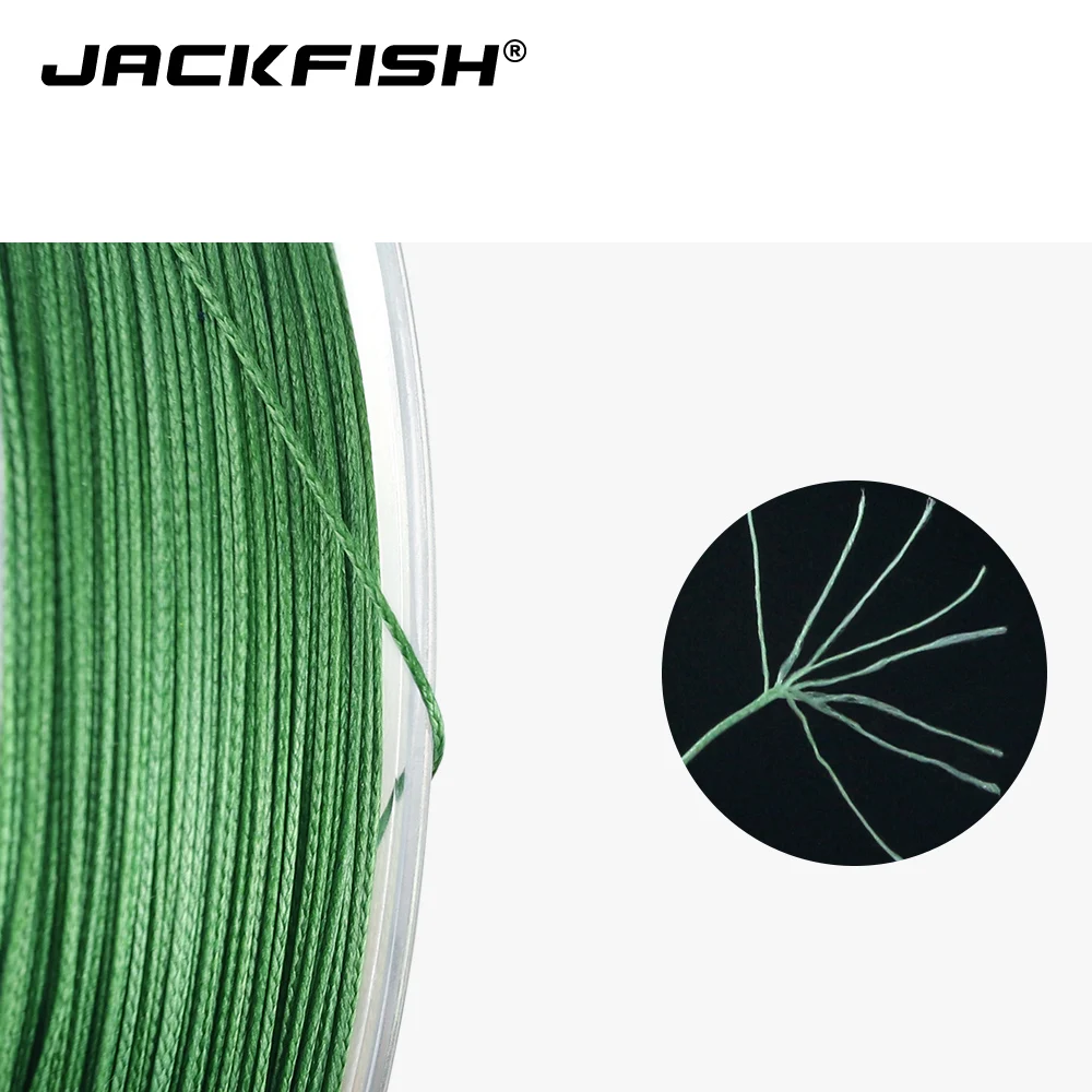 JACKFISH 100 m 8 حبلا صنارة صيد بولي ايثيلين مجدول 10-80LB المتعددة الشعيرات خيط صنارة الصيد s ل الكارب الصيد معالجة المياه المالحة الصيد JACKFISH 100 m 8 حبلا صنارة صيد بولي ايثيلين مجدول 10-80LB المتعددة الشعيرات خيط صنارة الصيد s ل الكارب الصيد معالجة المياه المالحة الصيد