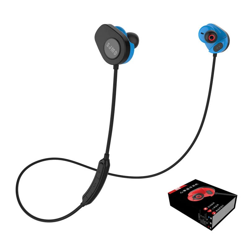 

Heart Rate Bluetooth Sport Step Headset M6 In-ear APP Manages Touch Control Smart Music Game Wireless Earphones 6Hours Use Time