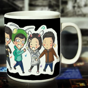 

New Running Man Ceramic Coffee Mug White Color Or Color Changed Cup Tv Show---Loveful
