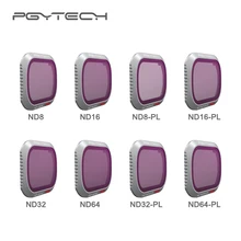 PGYTECH 4 штуки профессиональный набор фильтров ND4 ND8 ND16 ND32 ND4/8/16/32-PL для Mavic 2 Pro Камера Дрон оригинальные аксессуары