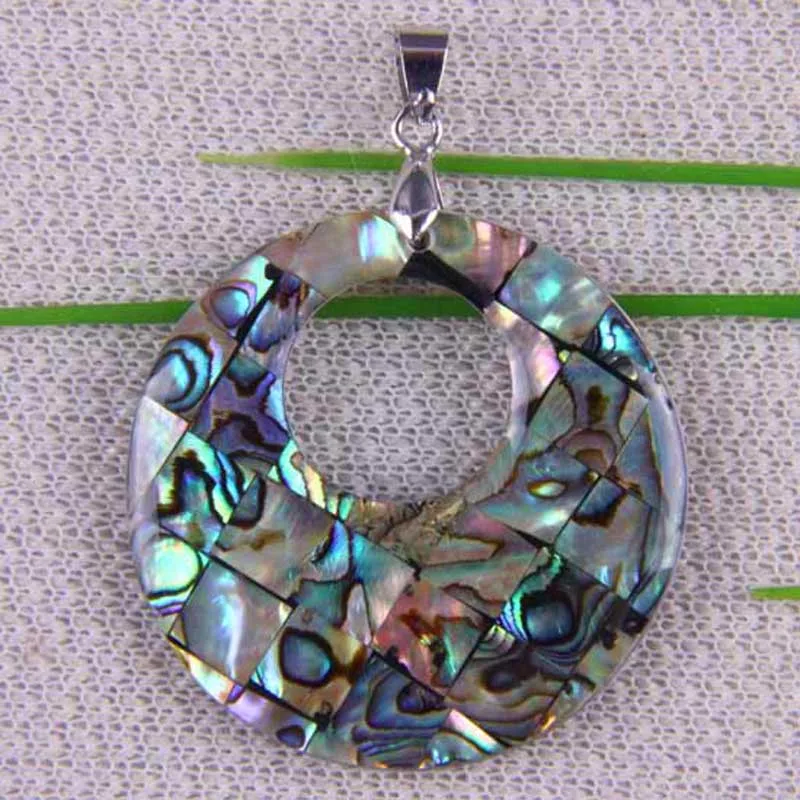 Natural New Zealand Abalone Shell Bead Pendant Jewelry For Woman Gift S065 Pendants AliExpress