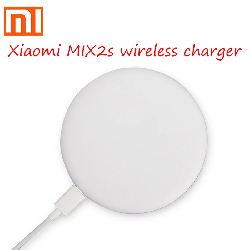 

Original Xiaomi Wireless Charger Qi Smart Quick Charge Type-C Fast Charger for Mi MIX 2S iPhone X 8 plus Sumsung S8 Smartphone