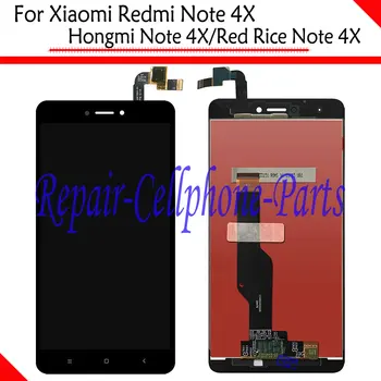 

Black 100% New Full LCD Display + Touch Screen Digitizer Assembly For Xiaomi Hongmi Note 4X / Redmi Note 4X / Red Rice Note 4X