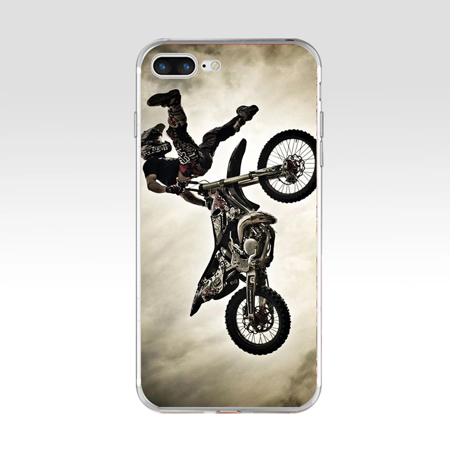 248SD moto cross moto dirtbikes Мягкий ТПУ силиконовый чехол для Apple iPhone 6 6s 7 8 plus чехол - Цвет: 4