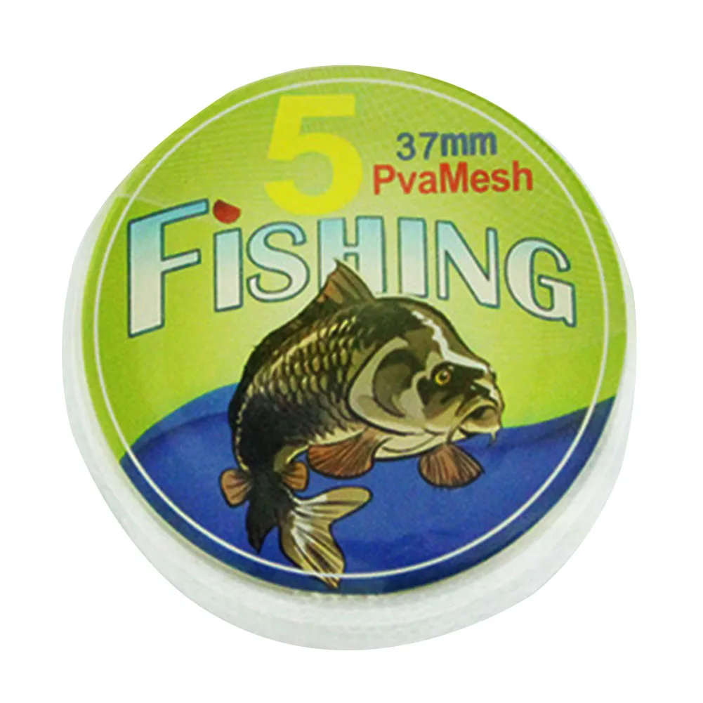 

25/37/44mm Outdoor Bait Bag Stocking Rig Artifact Bait Net Refill Fishing Carp Mesh Dissolving Water Soluble PVA