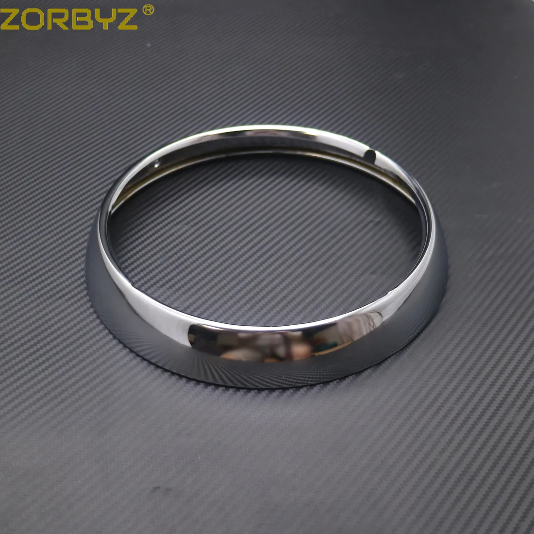 ZORBYZ мотоциклетная хромированная накладка 7 дюймов налобный фонарь отделка