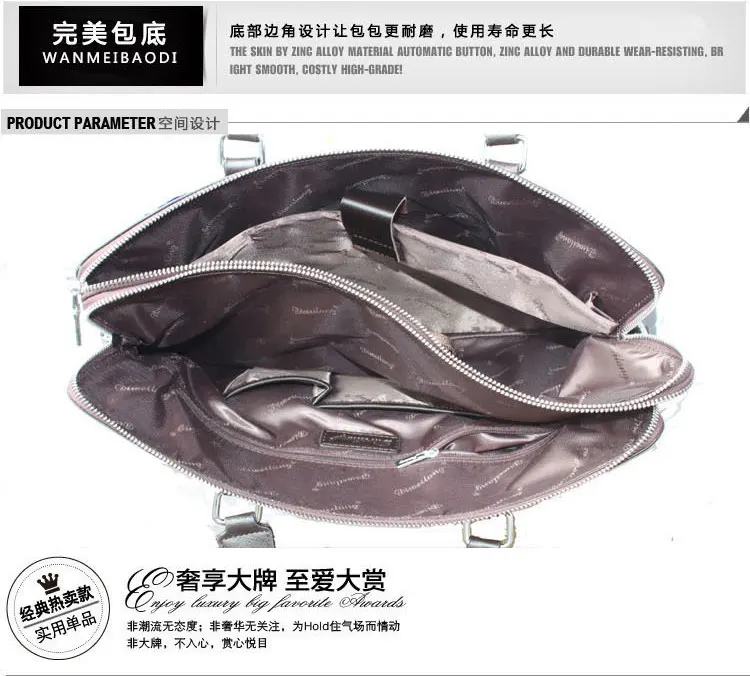 Новинка натуральная кожа сумка деловые мужские сумки сумка-портфель для ноутбука сумка через плечо; сумка мужская сумка-мессенджер