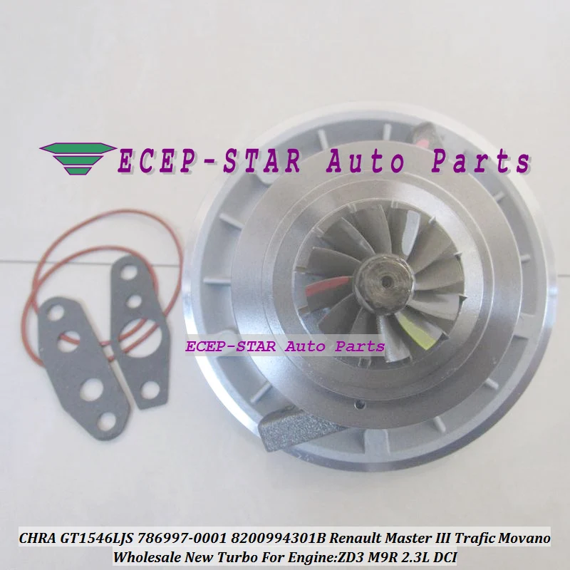 Turbo Cartridge CHRA GT1546LJS 786997 786997-0001 786997-5001S 8200994301B For Renault (5)