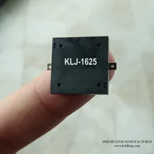 L16.0mm* W16.0mm* H2.5mm Внешний привод пьезо поверхностного монтажа SMD зуммер, аудио преобразователь акустический компонент KLJ-1625