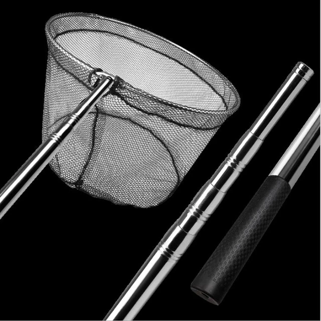 2m-2.4m-2.85m Folding Fishing Net Retractable Telescoping Aluminum