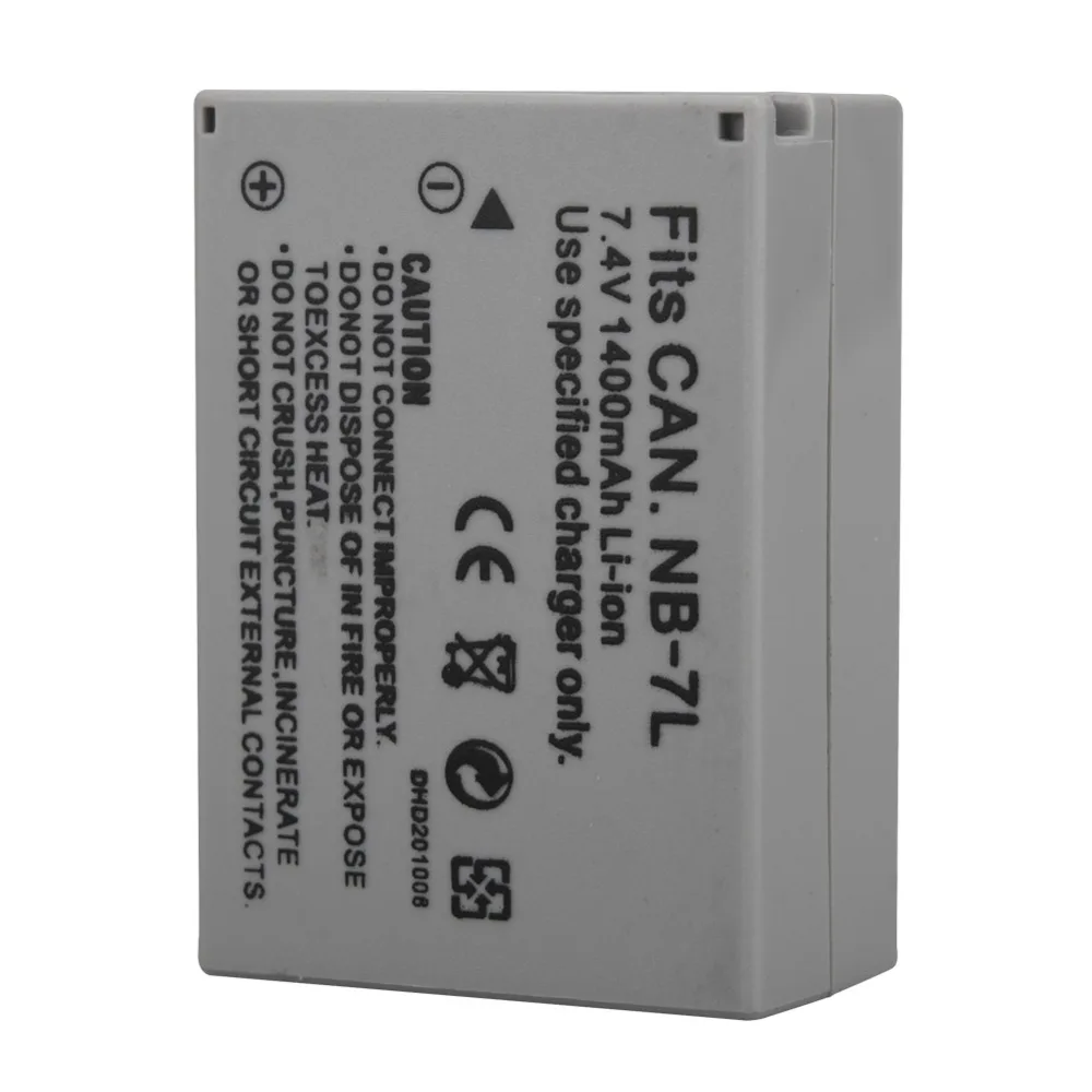 Аккумулятор для Фотоаппарата Canon PowerShot G10 G11 G12 SX30 SX30IS 1400 мАч 1 шт.|battery for canon|camera batterynb