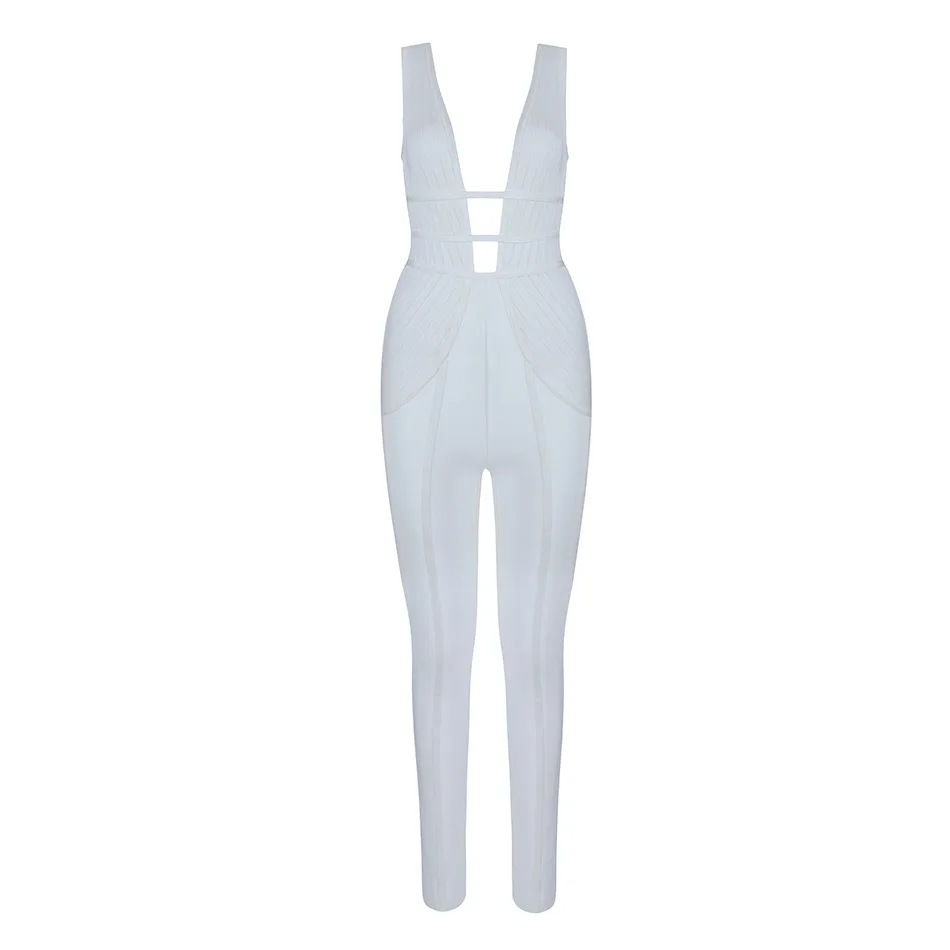 Seamyla-sexy-hollow-out-women-white-bandage-jumpsuit-3