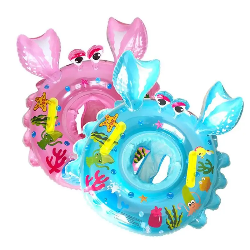 

Baby Seat Float Swim Ring Inflatable Safety Kids Swimming Pool Water Toys