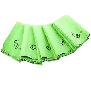 

5pcs/set Guitar Violin Piano Clarinet Trumpet Sax Microfiber Cleaning Polish Cloth Musical Instrument Accessories 3 Colors