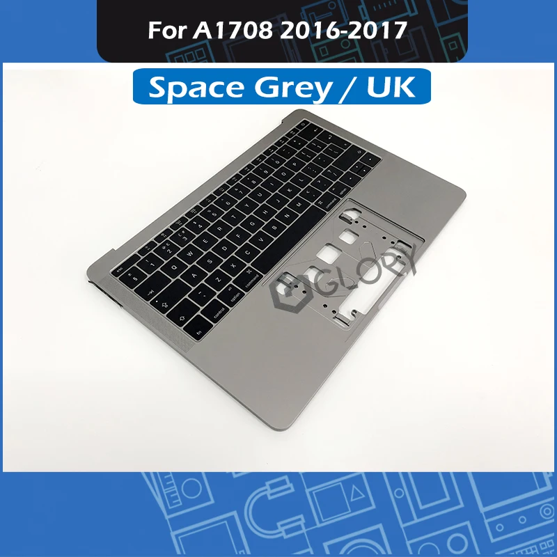 

Space grey A1708 Top Case UK Layout for MacBook Pro Retina 13" A1708 Palm rest Topcase with Keyboard MLL42 MPXQ2