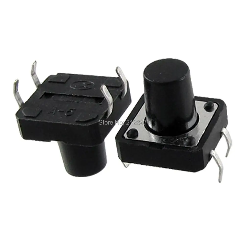 Кнопка тактовая kan0611-0431b (6*6*4. Тактовый поворотный переключатель в микроволновке. Кнопка такт. Кнопка 6х6х4. Тактовый выключатель.