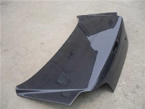 Автомобильный багажник CF 1999-2002 Skyline R34 GTR GTT OEM задний багажник с фонарь стоп-сигнала вырез крышке багажника из углеродного волокна