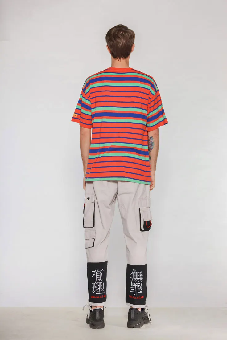 Retro Multi Striped Tshirts 6