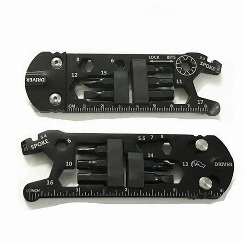 

Outdoor EDC Portable Tool, Multi-Function Bicycle Repair Tool Tool Card Hexagon Corner EDC Multi-tool