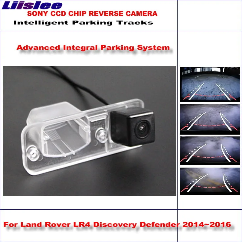 

Liislee Backup Reverse Rear Camera For Land Rover LR4 Discovery Defender 2014~2016 HD 860 * 576 Intelligent Parking Tracks