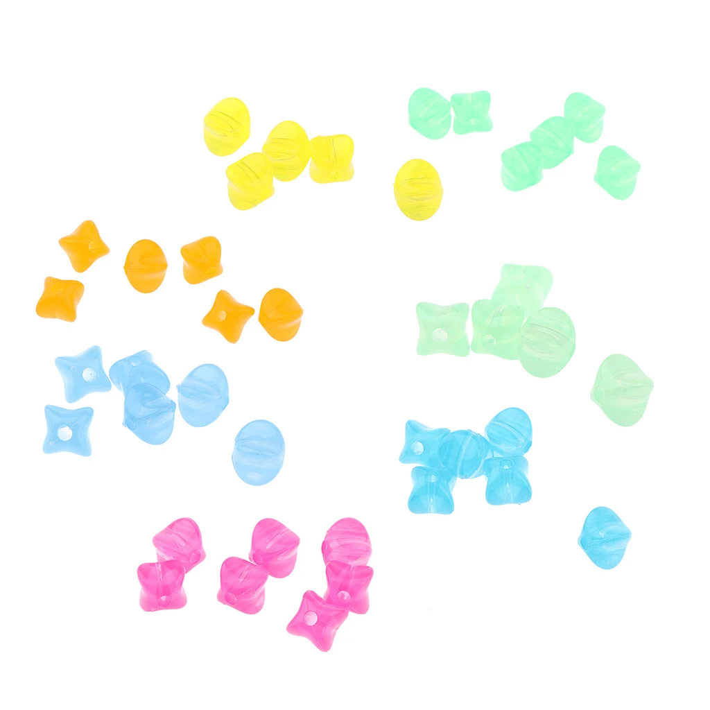 100g Square Jelly Shape Sew on Beads Acrylic for Clothes Bags Hats Sewing