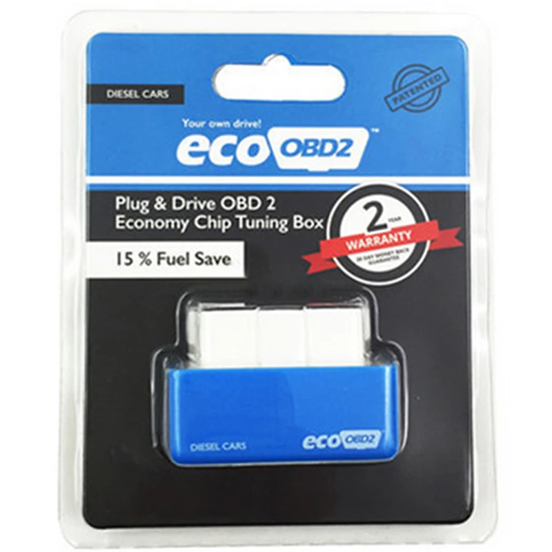 1pc x Eco/Nitro OBD2 Chip Tuning Box Plug & Drive For Benzine/Diesel Car