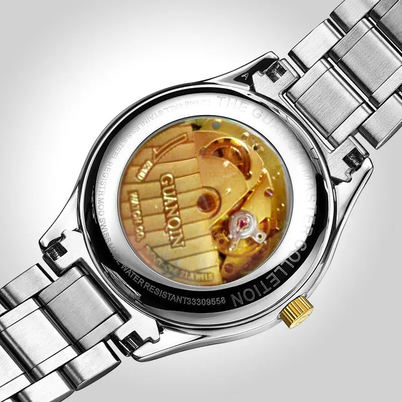 

Time Man Wrist Watch High Archives Genuine Leather Noctilucent Waterproof Watch Hollow Out Fully Automatic Mechanics Surface