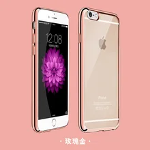 80 шт. Nature TPU чехол для телефона iPhone 6 6 Plus Прозрачный Силиконовый протектор телефона чехол для iPhone 7