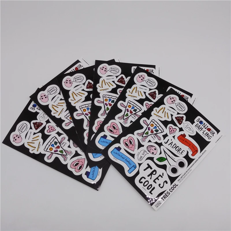 

Custom Multiple Shape Adhesive Sticker Free Shipping