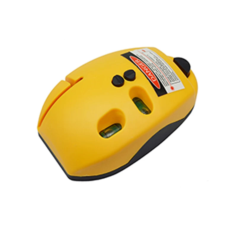 

Multifunction Laser Measure 2 Lines Laser Level Right Rectangular Angle Marker Tool Laser Level Meter Mouse Type Device