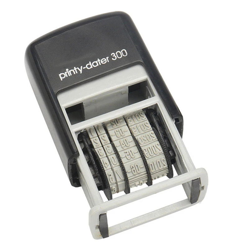 Практичный пластиковый S-300 мини-штамп для даты мини штамп для даты самочернильная резиновая печать канцелярские товары для бизнеса офисные принадлежности тиснение