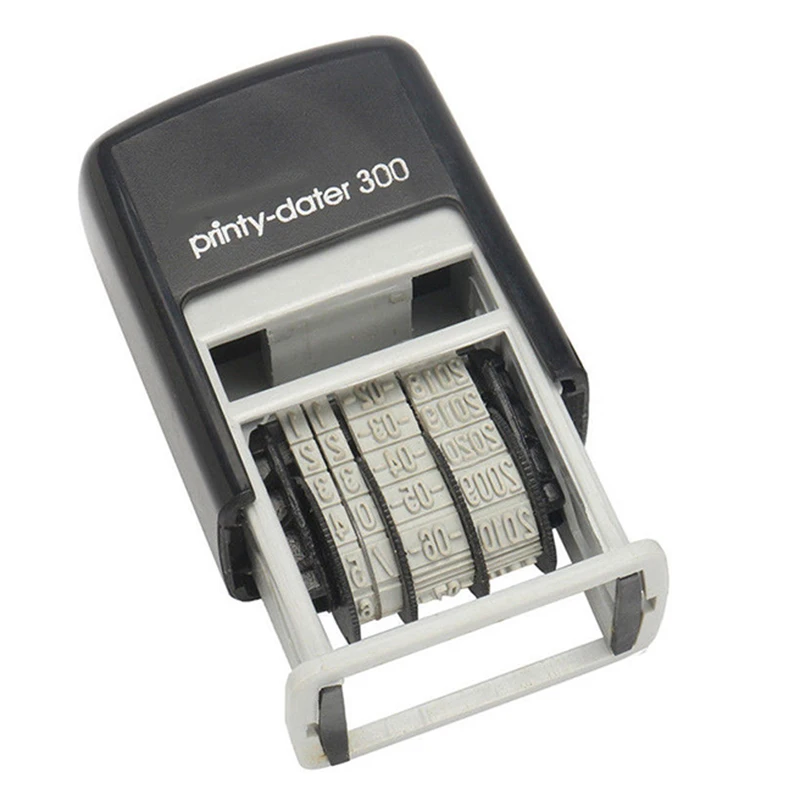 Practical Plastic S-300 Mini Date Stamp Mini Date Stamp Self-Inking Rubber Stamp Stationery for Business Office Supplies Emboss
