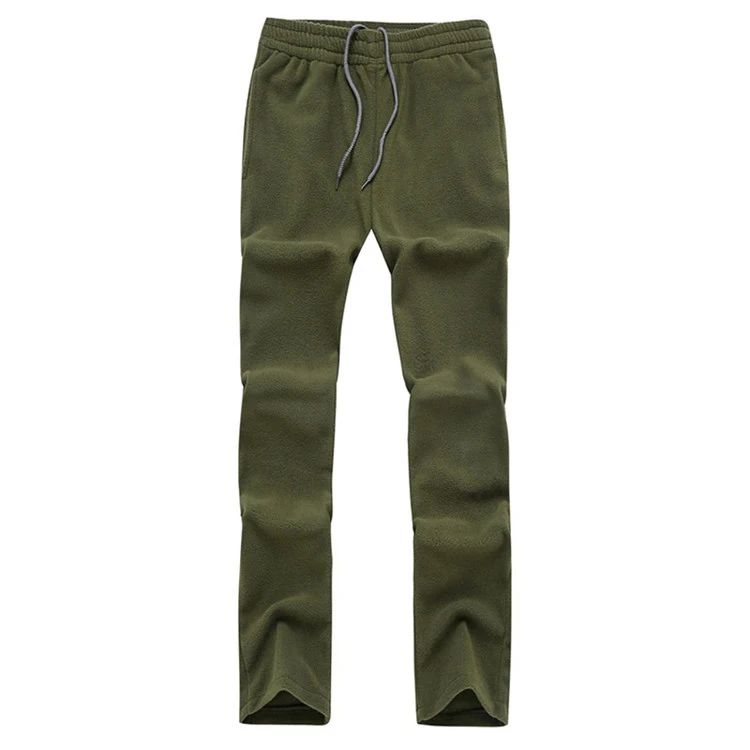 army green Светильник для мужчин и женщин, походные брюки на весну и осень, флисовые спортивные штаны для отдыха на природе, альпинизма, рыбалки, теплые брюки для мужчин и женщин - Цвет: army green