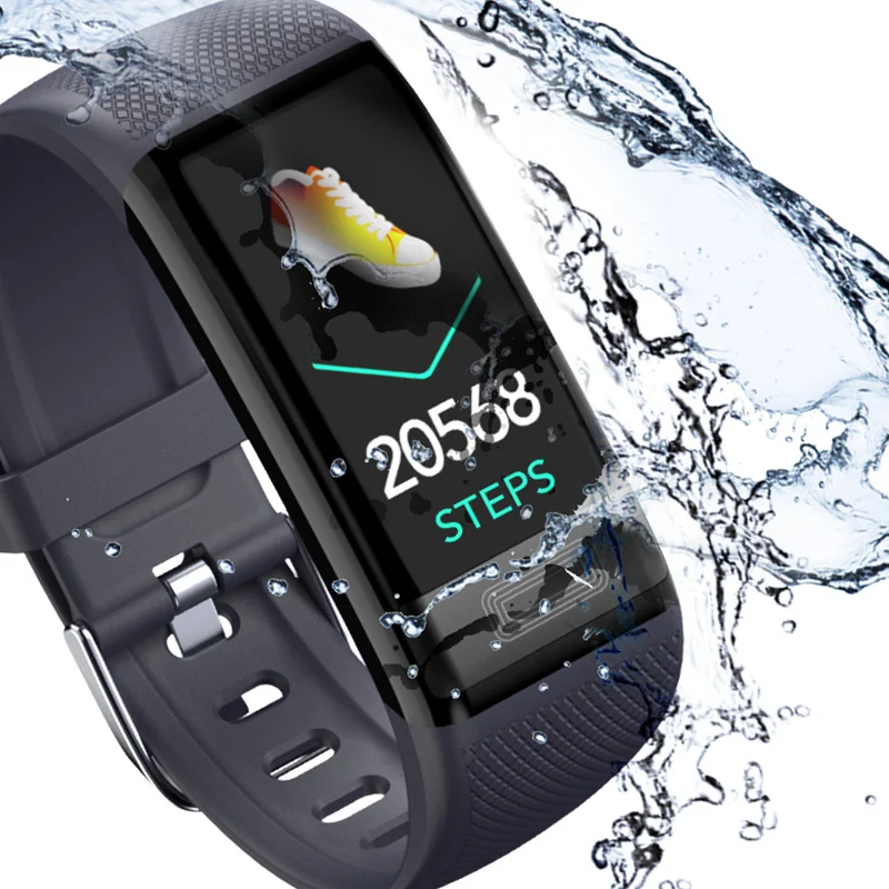 SeenDa мужские умные часы для телефонов, измеритель пульса, артериального давления, ЭКГ монитор, умные часы с сенсорным экраном, спортивные умные часы для здоровья