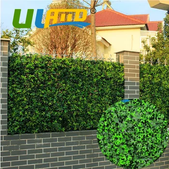 

ULAND Artificial Green Wall Decoration Garden Decorations Balcony Privacy Hedge Fence Ivy Panels Hanging Plants Home Accessories