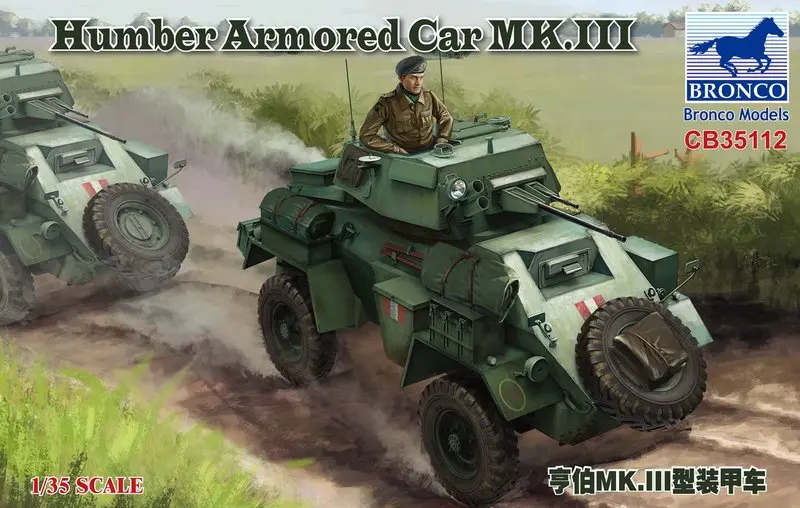 BRONCO CB35112 1/35 Humber бронированный автомобиль MK. III-масштабный модельный комплект