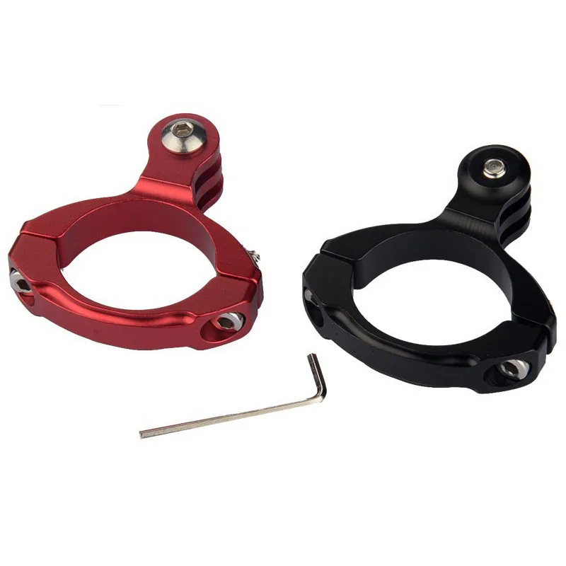 

Sports Camera Accessories black for Gopro Camera Accessories O-Mount Bicycle Mount Fixed Frame 31.8mm Bicycle Clip