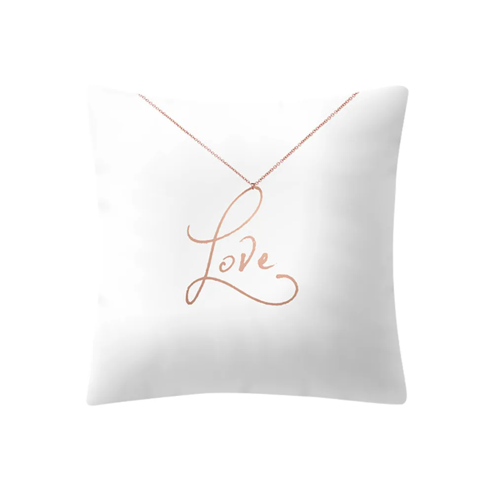 

Hot Sale Dakimakura Rose Gold Pink Cushion Super Comfortable Square Pillow Home Decoration Cushion Insert cojines bordados