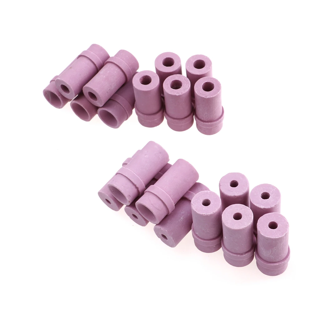 10Pcs 4.5/7mm Air Siphon Abrasive Sand Blasting Gun Nozzles Sandblaster Ceramic Nozzles