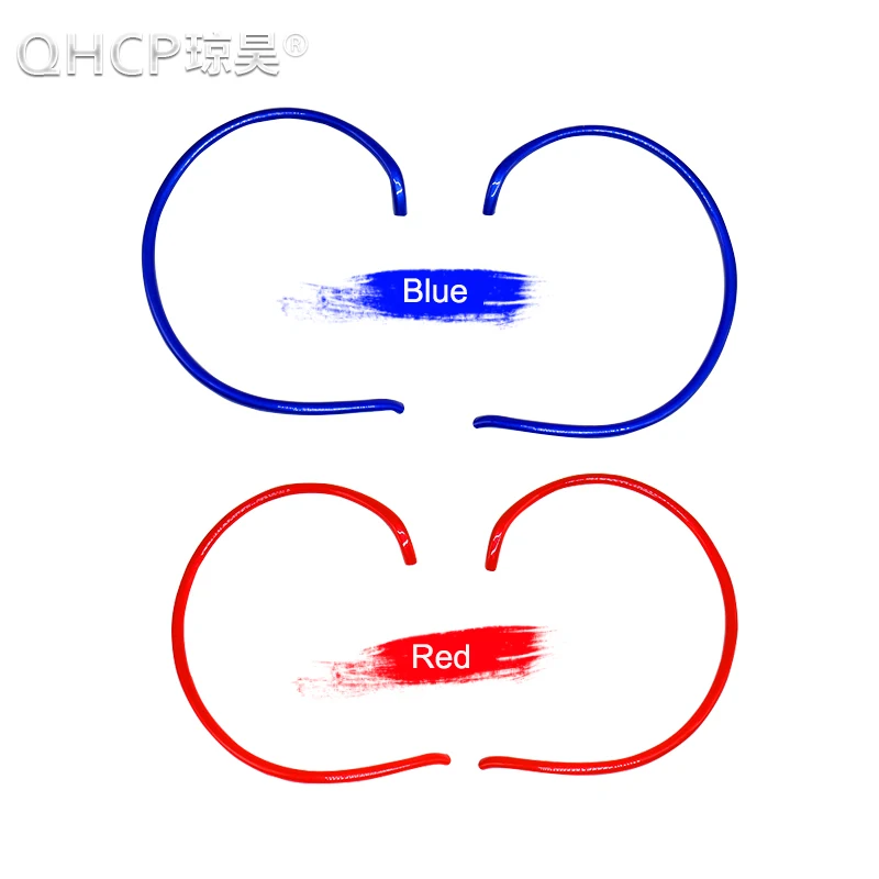 QHCP 2 Цвета ABS приборная панель дисплей границы украшения Наклейка кольцо крышка