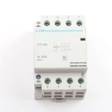 Вспомогательное оборудование KOHTAKTOP CT1 CT1-63 32A 40A 63A 4 P 220 V 230 V 50 HZ 60 HZ Din rail AC контактор для дома стартер