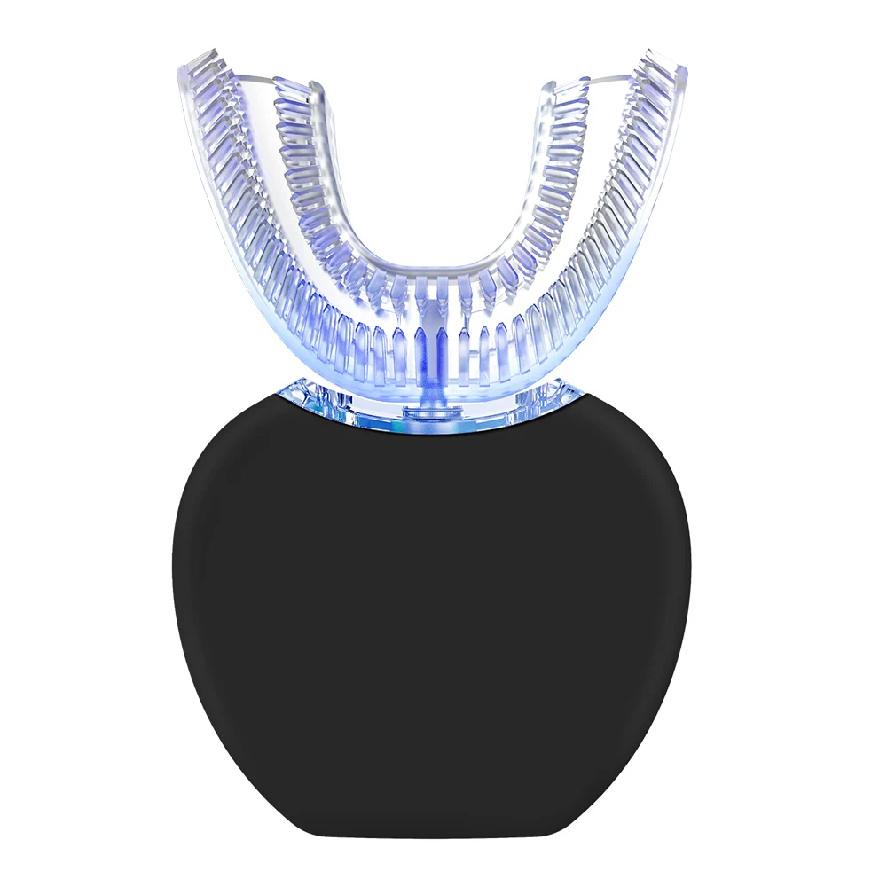 Автоматическая электрическая зубная щетка холодный светильник отбеливание полная электрическая Личная Чистка зубная щетка зарядка с u-образной зубной щеткой