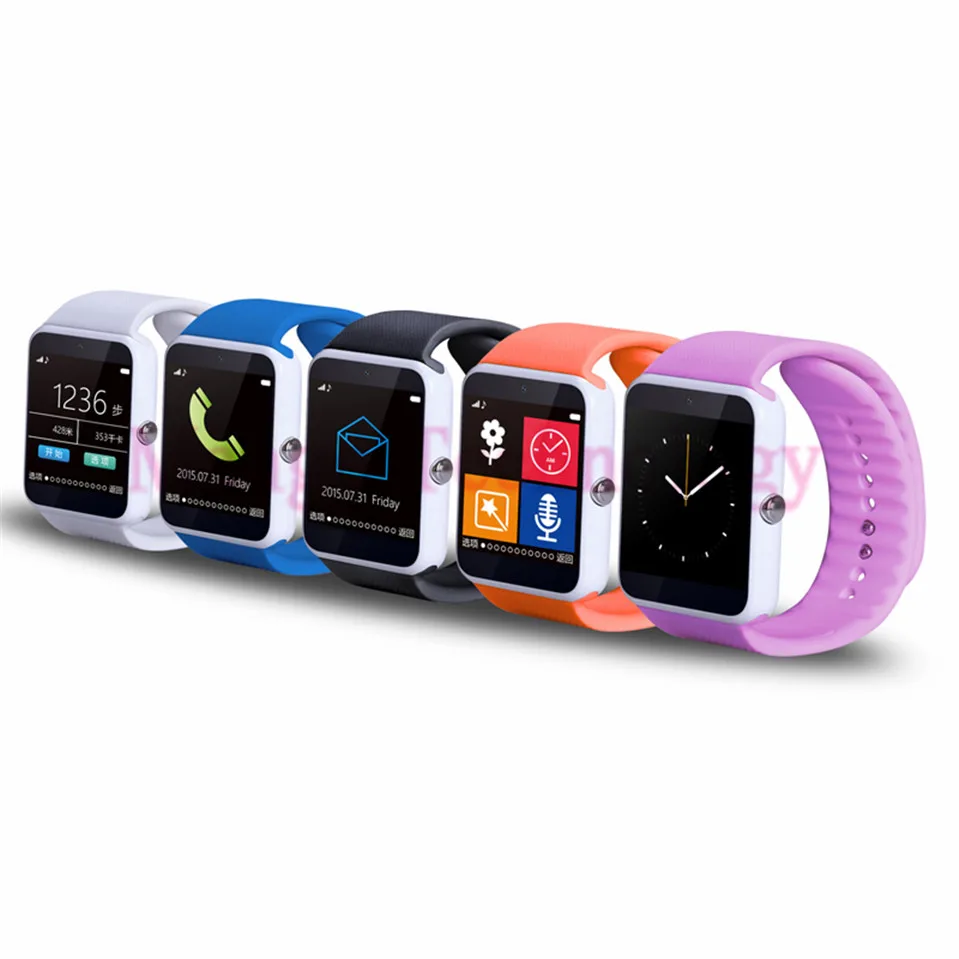 Fashion Bluetooth Smart Wrist font b Watch b font Phone GT00 Smartwatch WristWatch Clock font b
