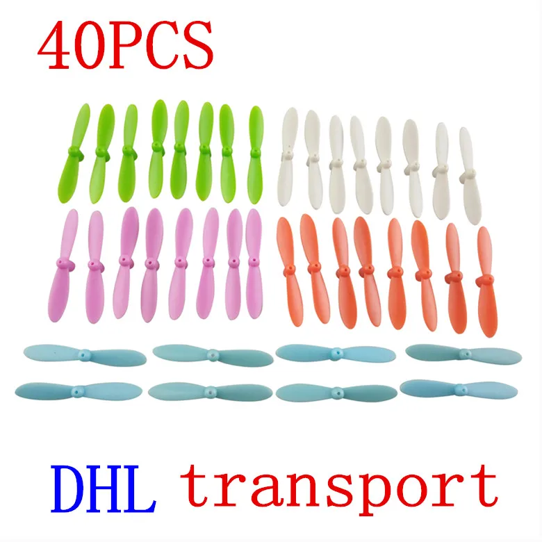 

DHL Logistics Transport 4PCS Aircraft Propeller for Cheerson CX-10 CX-11 CX10A CX-10C CX10D/Q4 H111/JXD-395/LS111/U207 U839