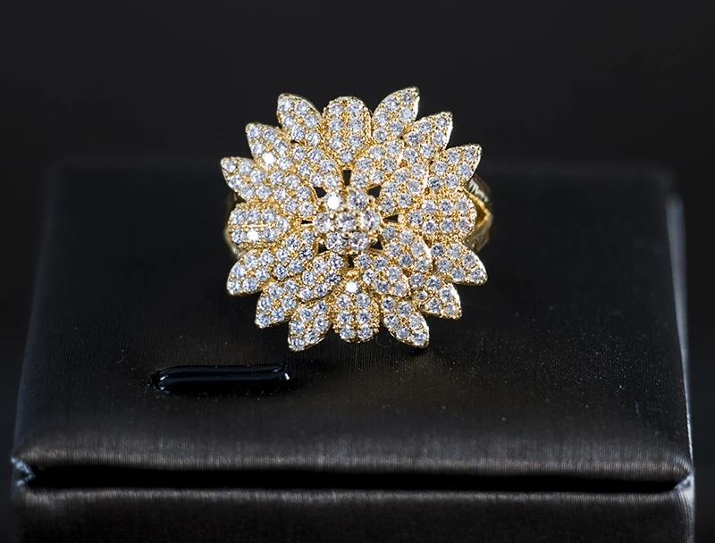 Cubo da Liga de Cobre de Zircônio Jóia do Casamento de Luxo Conjunto de Jóias Colar Brincos Pulseira 7 Conjuntos de joias