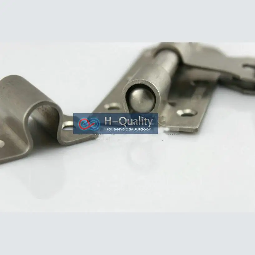 

Wholesale Padlock Door Bolt 5PCS/Lot 4Inch(100MM) Long 304 Stainless Steel Material, Surface Bolt, Horizontal Latch, Door Bolt