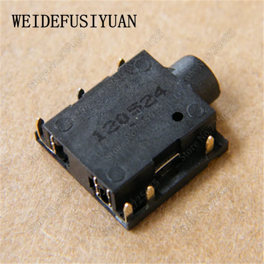 free shipping 5pcs lot New Headphone jack For Laptops Asus U31 X35 J JC JG JF FS SD SG Series Audio Interface connector